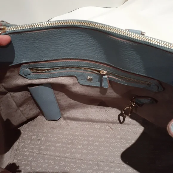 Anya Hindmarch stone blue tote - Picture 6 of 14